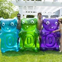 60in Green Gummy Bear Swimming Pool Float