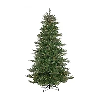 6.5' Pre-Lit Hudson Fir Artificial Christmas Tree  Warm White LED Lights
