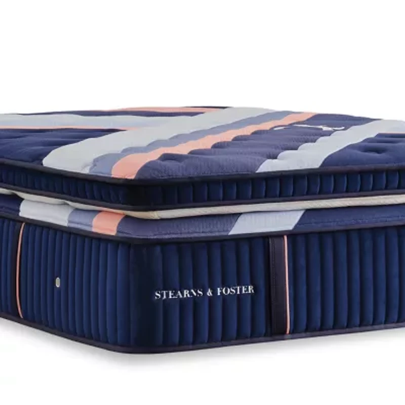 Stearns & Foster Reserve 17" Duet Medium Euro Pillow Top - Mattress Only