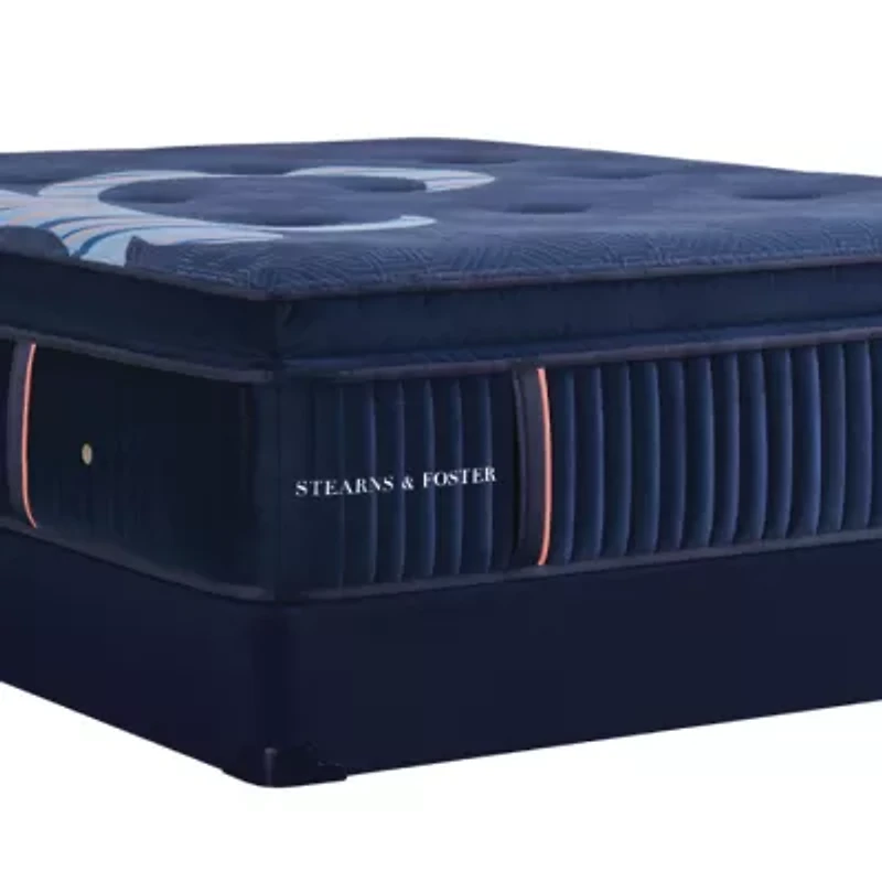 Stearns & Foster Reserve 17" Firm Euro Pillow Top - Mattress + Box Spring