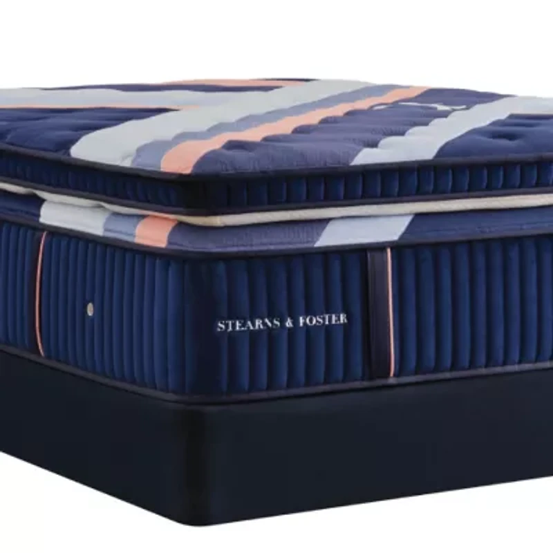 Stearns & Foster Reserve 17" Duet Medium Euro Pillow Top - Mattress + Box Spring