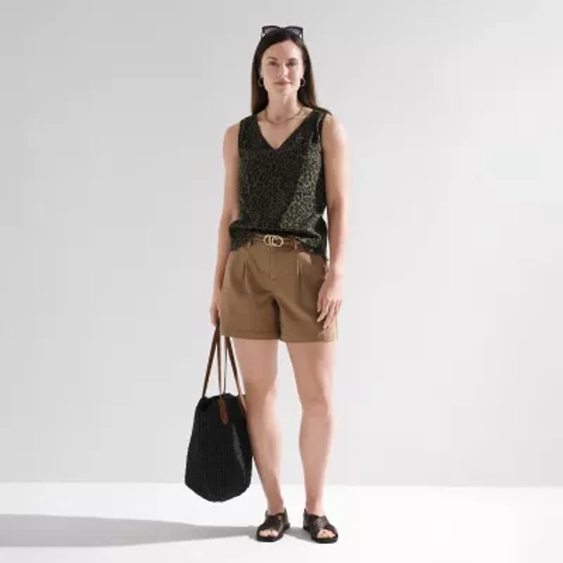 Liz Claiborne Womens Harmony Criss Cross Strap Flat Sandals