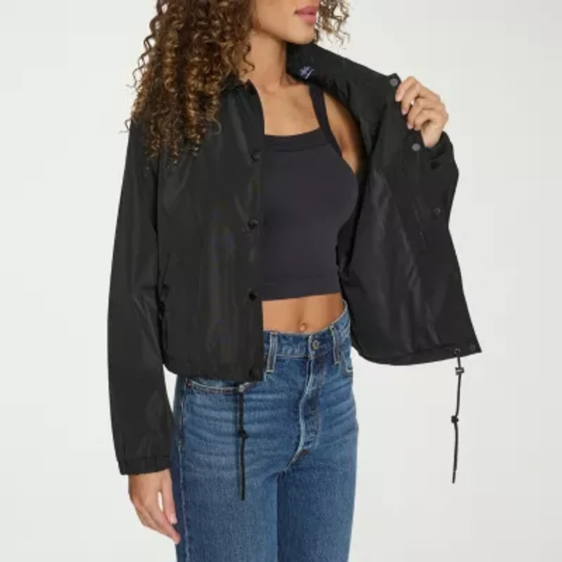 Champion Womens Water Resistant Midweight Cropped Windbreaker