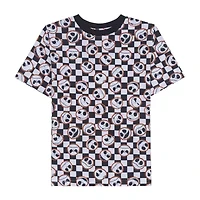 Disney Collection Little & Big Kid Boys Crew Neck Short Sleeve Regular Fit Graphic T-Shirt