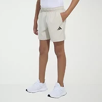 adidas Big Kid Boys Mid Rise Pull-On Short