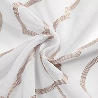 Avondale Grommet Top Sheer Single Curtain Panel