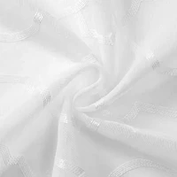 Avondale Grommet Top Sheer Single Curtain Panel