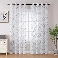Avondale Grommet Top Sheer Single Curtain Panel