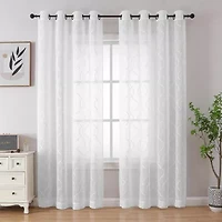 Avondale Grommet Top Sheer Single Curtain Panel