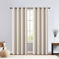 Regal Home Clardiges Grommet Top Blackout Single Curtain Panel