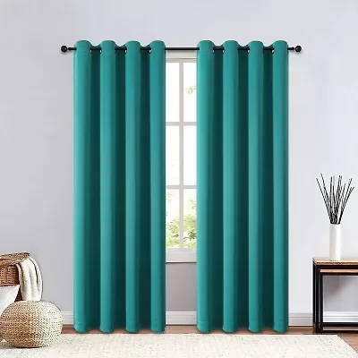 Regal Home Clardiges Grommet Top Blackout Single Curtain Panel