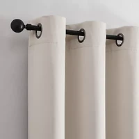 Regal Home Clardiges Grommet Top Blackout Single Curtain Panel