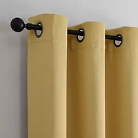 Regal Home Clardiges Grommet Top Blackout Single Curtain Panel