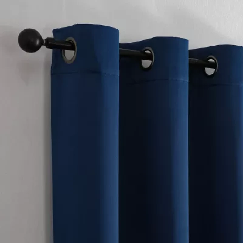 Regal Home Clardiges Grommet Top Blackout Single Curtain Panel