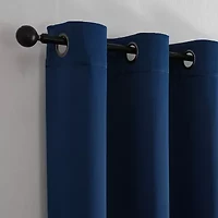 Regal Home Clardiges Grommet Top Blackout Single Curtain Panel