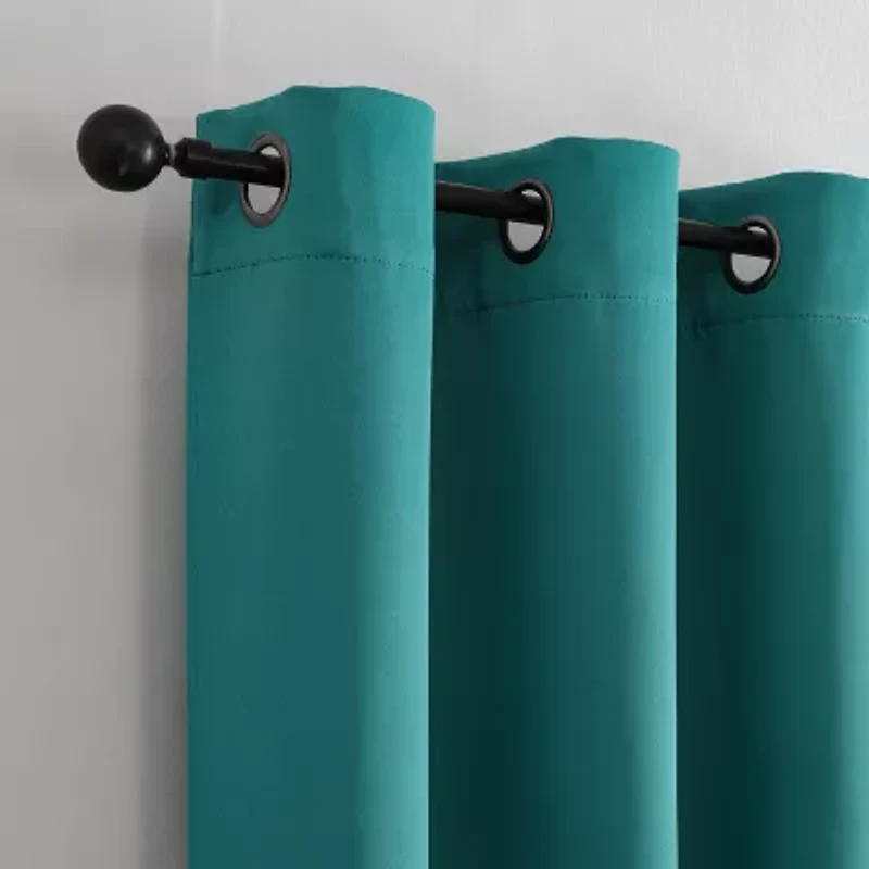 Regal Home Clardiges Grommet Top Blackout Single Curtain Panel