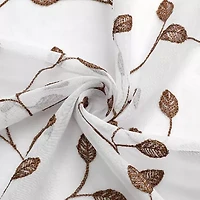 Elberon Grommet Top Sheer Single Curtain Panel