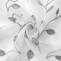 Elberon Grommet Top Sheer Single Curtain Panel