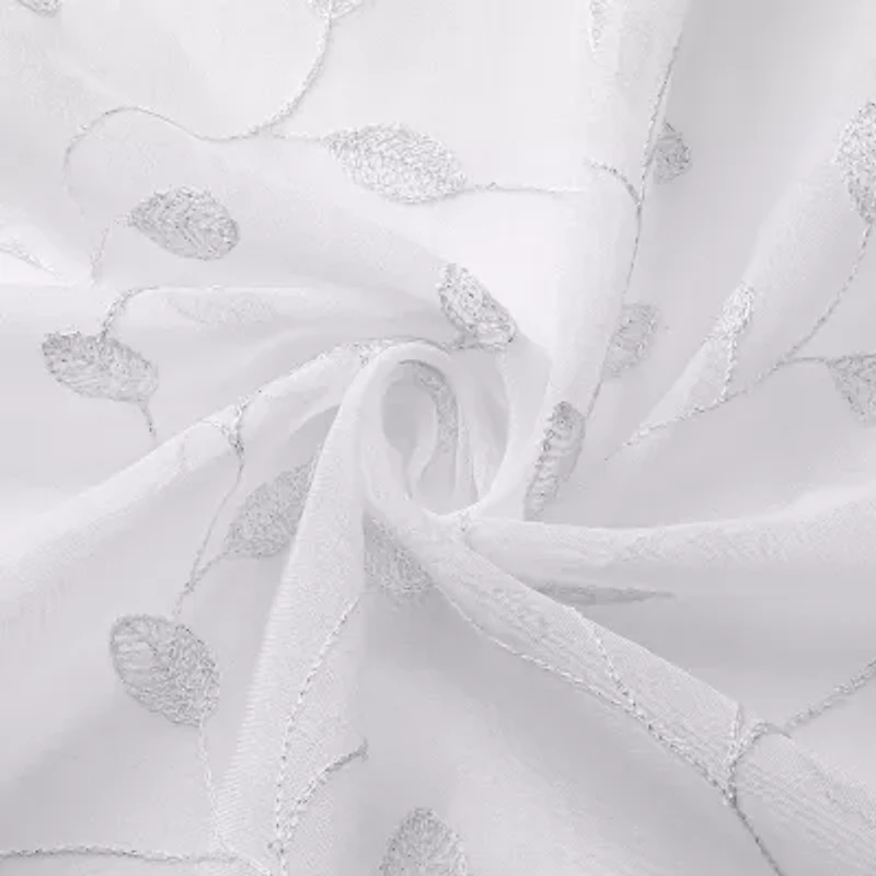 Elberon Grommet Top Sheer Single Curtain Panel