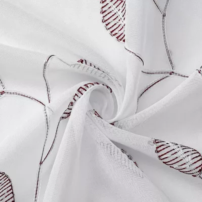 Florence Grommet Top Sheer Single Curtain Panel