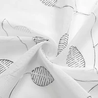 Florence Grommet Top Sheer Single Curtain Panel