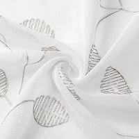 Florence Grommet Top Sheer Single Curtain Panel