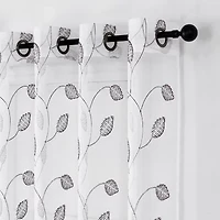 Florence Grommet Top Sheer Single Curtain Panel