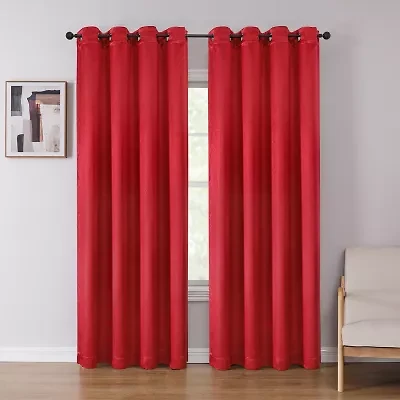 Regal Home Sutter Grommet Top Blackout Single Curtain Panel