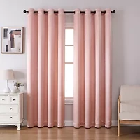 Regal Home Sutter Grommet Top Blackout Single Curtain Panel
