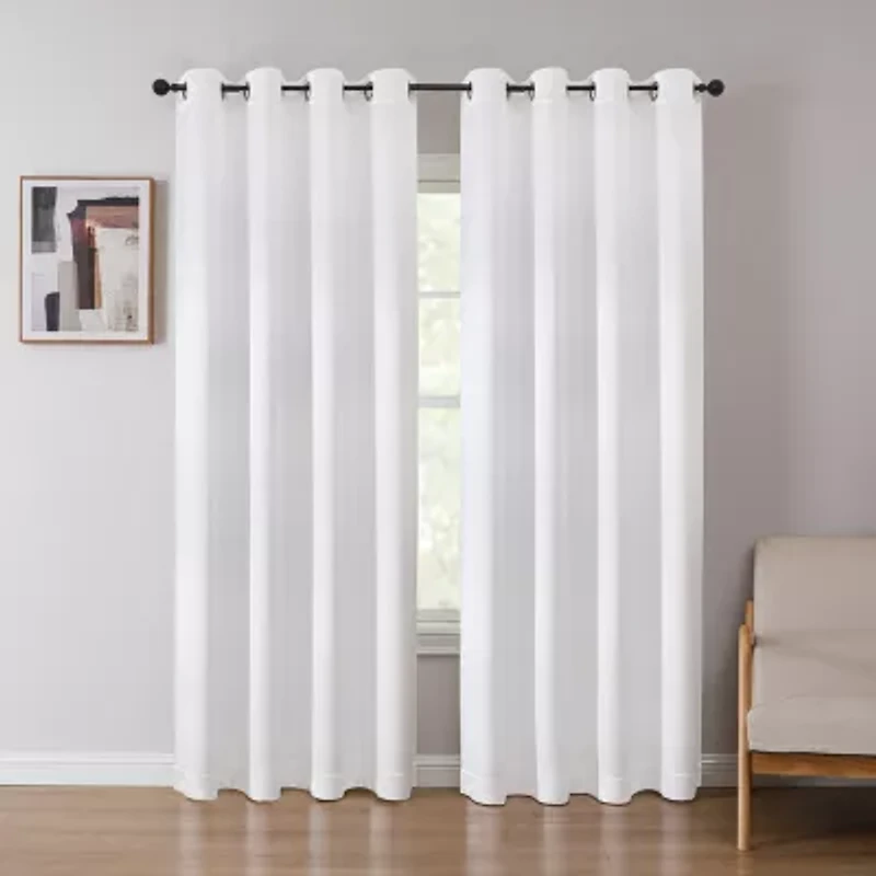 Regal Home Sutter Grommet Top Blackout Single Curtain Panel