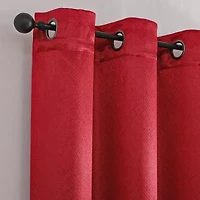 Regal Home Sutter Grommet Top Blackout Single Curtain Panel