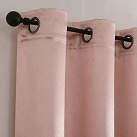 Regal Home Sutter Grommet Top Blackout Single Curtain Panel