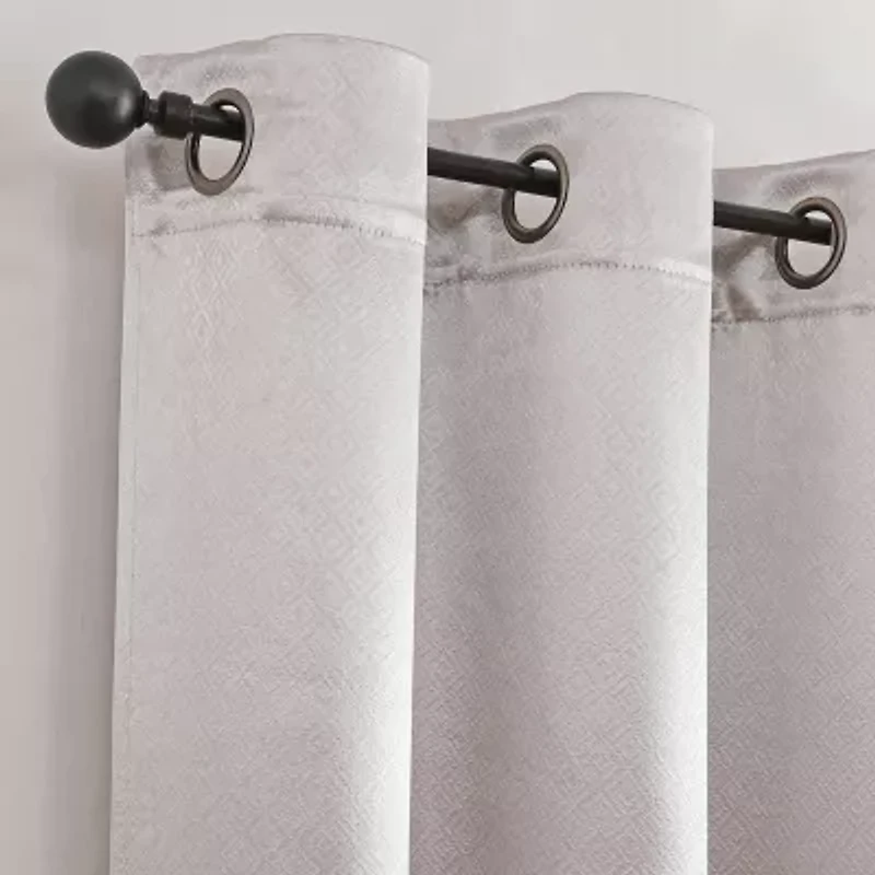 Regal Home Sutter Grommet Top Blackout Single Curtain Panel