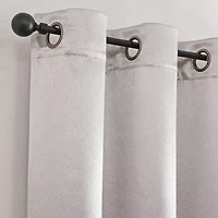 Regal Home Sutter Grommet Top Blackout Single Curtain Panel
