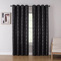 Regal Home Talia Grommet Top Blackout Single Curtain Panel