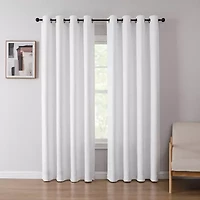 Regal Home Talia Grommet Top Blackout Single Curtain Panel
