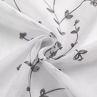 Joda Grommet Top Sheer Single Curtain Panel