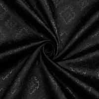 Regal Home Tobias Embossed Grommet Top Blackout Single Curtain Panel