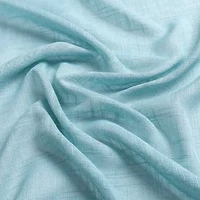 Tranquility Grommet Top Sheer Single Curtain Panel