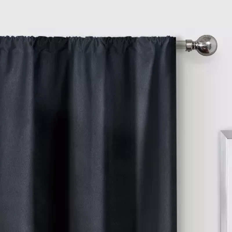 Robinson Rod Pocket 100% Blackout Set of 2 Curtain Panel