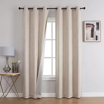 Callisto Grommet Top Blackout Set of 2 Curtain Panel