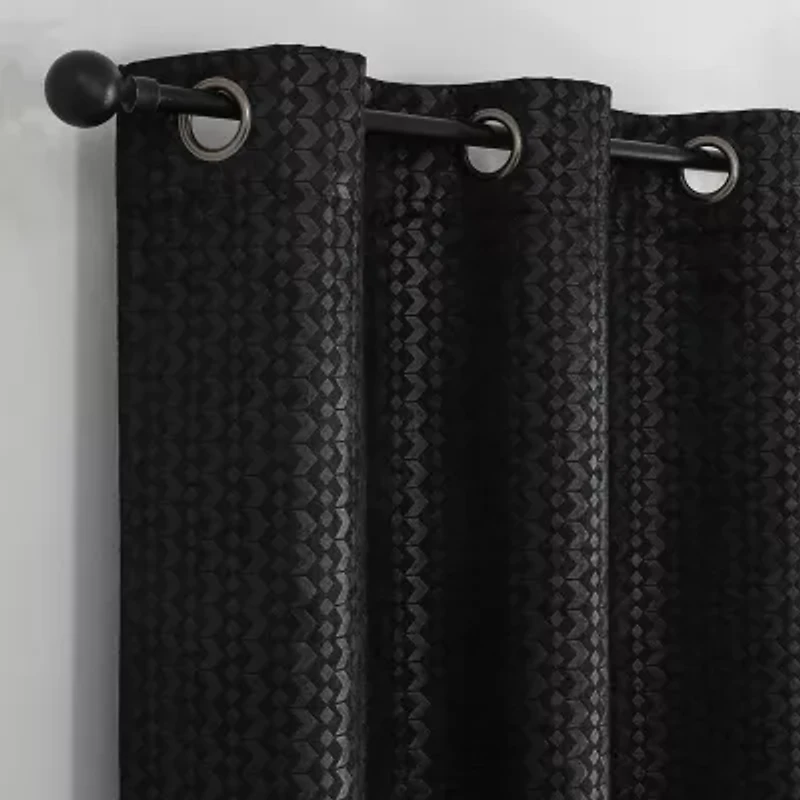 Callisto Grommet Top Blackout Set of 2 Curtain Panel