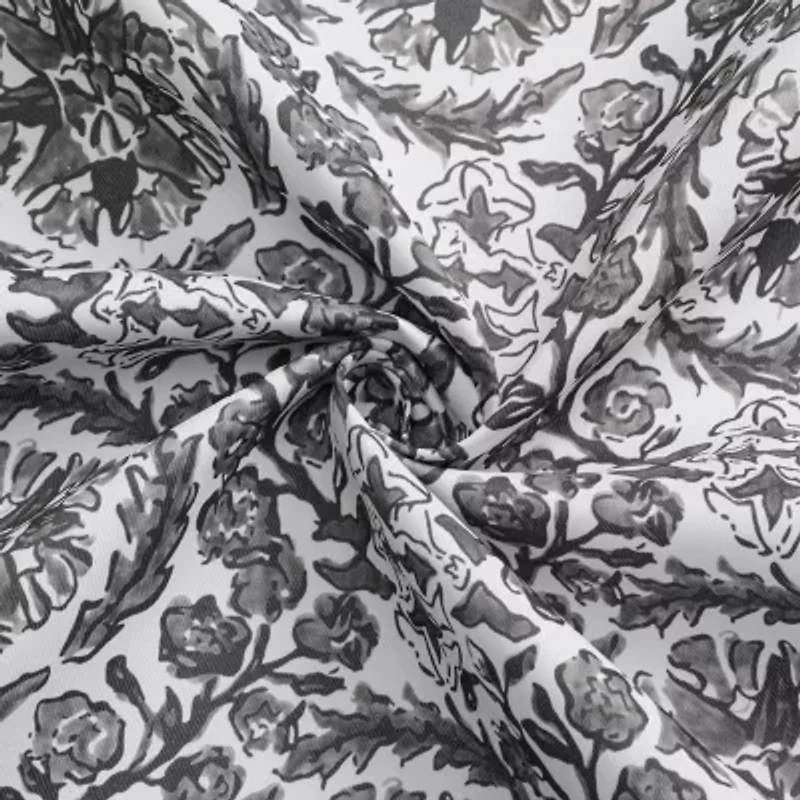 Regal Home Norwood Printed Grommet Top Blackout Set of 2 Curtain Panel