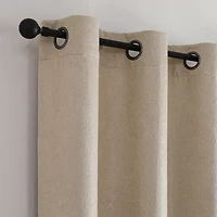 Regal Home Ophelia Grommet Top Blackout Set of 2 Curtain Panel