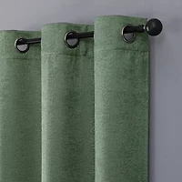Novalie Grommet Top Blackout Set of 2 Curtain Panel