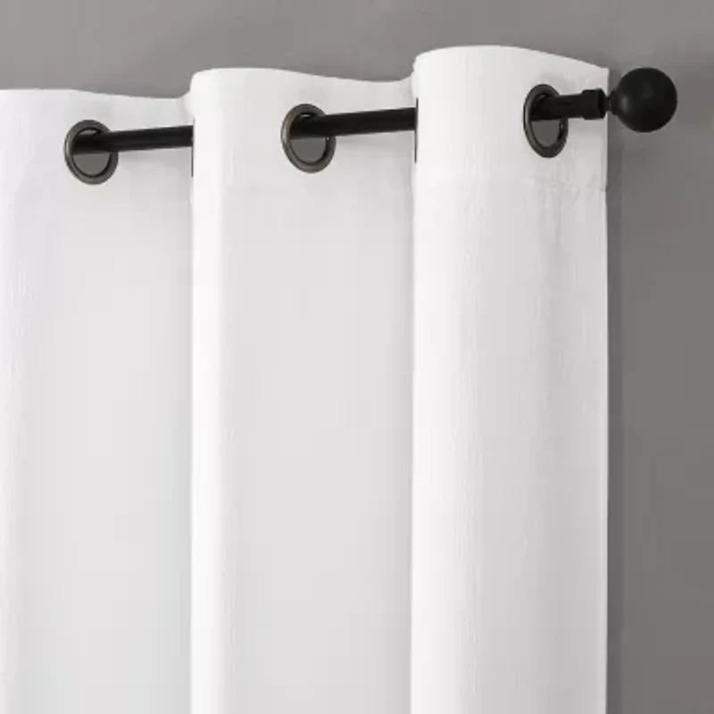 Novalie Grommet Top Blackout Set of 2 Curtain Panel