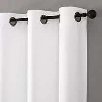 Novalie Grommet Top Blackout Set of 2 Curtain Panel