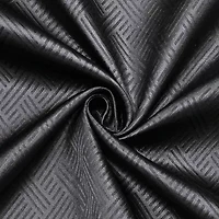 Regal Home Ashby Grommet Top Embossed Blackout Single Curtain Panel