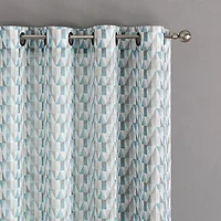 Tranquility Grommet Top Sheer Single Curtain Panel