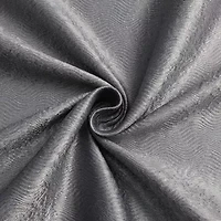 Regal Home Ripple Grommet Top Energy Saving Embossed Blackout Set of 2 Curtain Panel